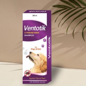 VENTOTIK SHAMPOO(cypermethrin )