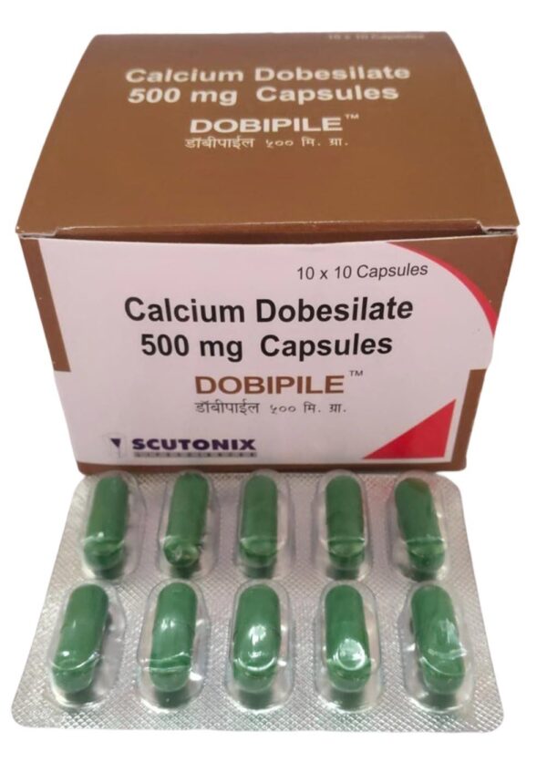 Calcium Dobesilate 500mg Cap.