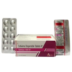 Cefixime 100mg Dispersible Tab.