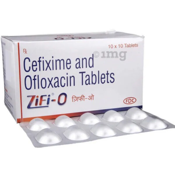 Cefixime 200mg+Ofloxacin 200mg Tab