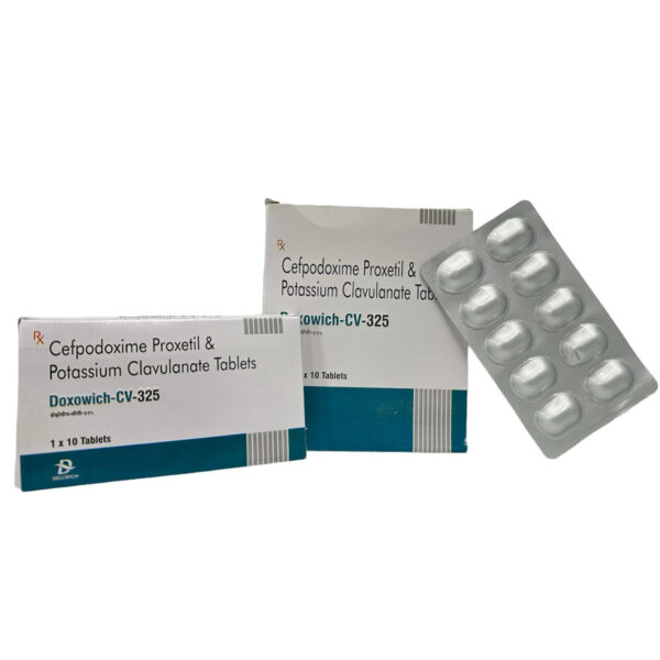 Cefpodoxime 200mg+ Pot.Clav. 125mg Tab