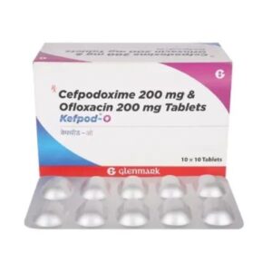 Cefpodoxime 200 mg + Ofloxacin 200 mg