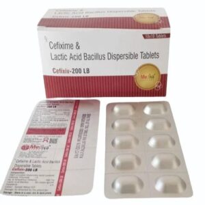 Cefixime Dispersible 200 mg + LB