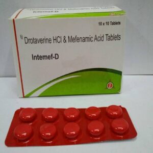 Drotaverine HCL 80mg + Mefenamic Acid 250mg