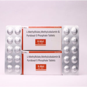 L-Methylfolate 1mg + Methylcobalamin 1500mcg + Pyridoxal 5 + Phosphate 0.5mg Tablet