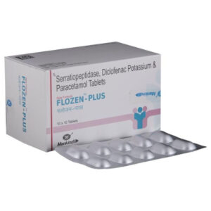 Diclofenac Potassium 50mg + Paracetamol 325mg + Serratiopeptidase 15 mg