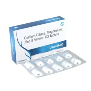 Calcium Citrate 1000mg + Eq to elemental Vitamin D3 200IU + Magnesium 100 mg, Zinc 61.8 mg