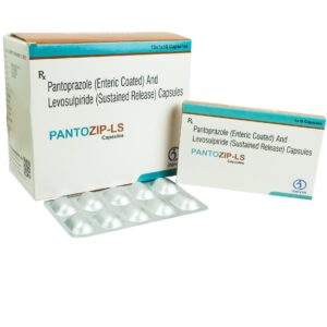 Pantoprazole 40mg + Levosulpride 75mg Cap