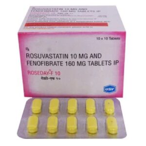 Rosuvastatin 10 mg & Fenofibrate 160mg(TAB)