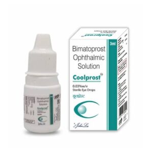 Bimatoprost 0.03% w/v + Benzalkonium Chloride Sol. IP Coolprost