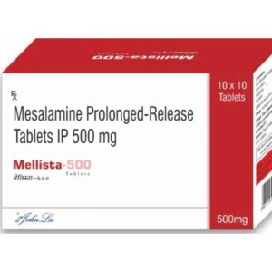 Mesalamine Delayed Release IP 500 Mg Mellista-500