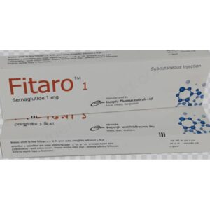 Fitaro Semaglutide 0.25mg 0.5mg 1mg 1.7mg 2.4mg 2