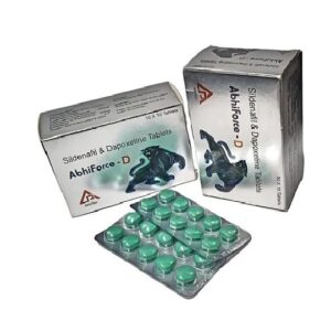 Dapoxetine & Sildenafil Tablets ABHIFORCE D