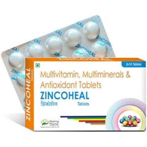 Multivitamin,Multiminerals & Antioxidant Zincoheal